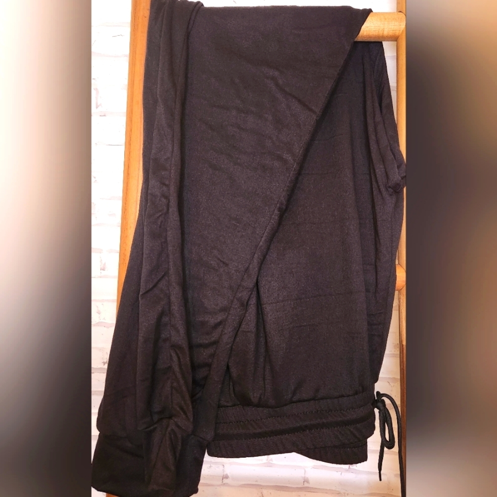 SOLID BLACK, custom, full-length JOGGERS